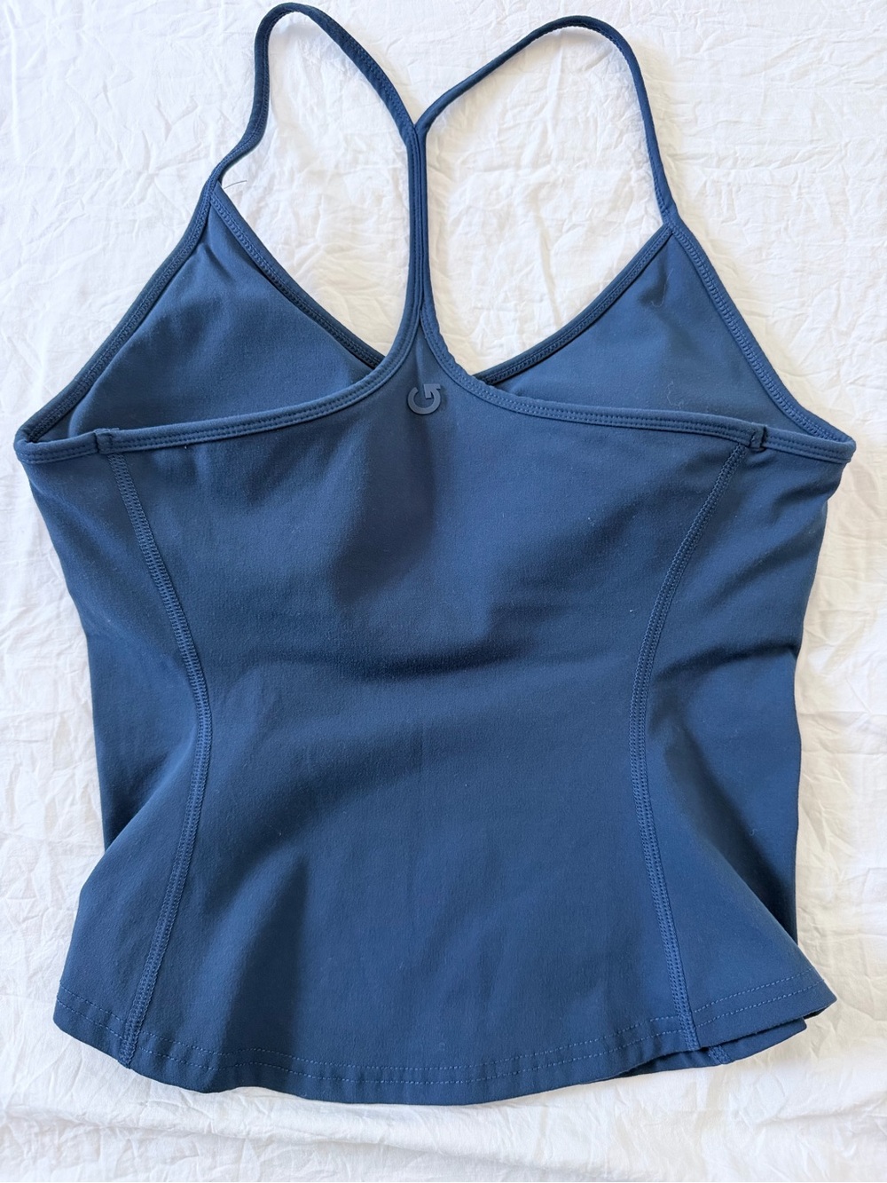 Garage Electric Blue Built in Padded Bra Tank - Picture 4 of 7